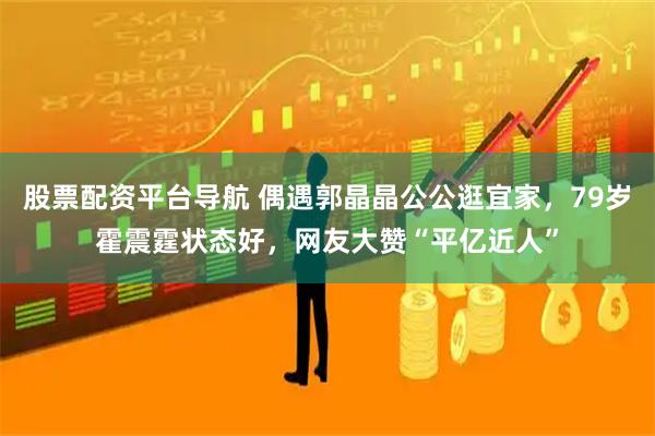 股票配资平台导航 偶遇郭晶晶公公逛宜家，79岁霍震霆状态好，网友大赞“平亿近人”